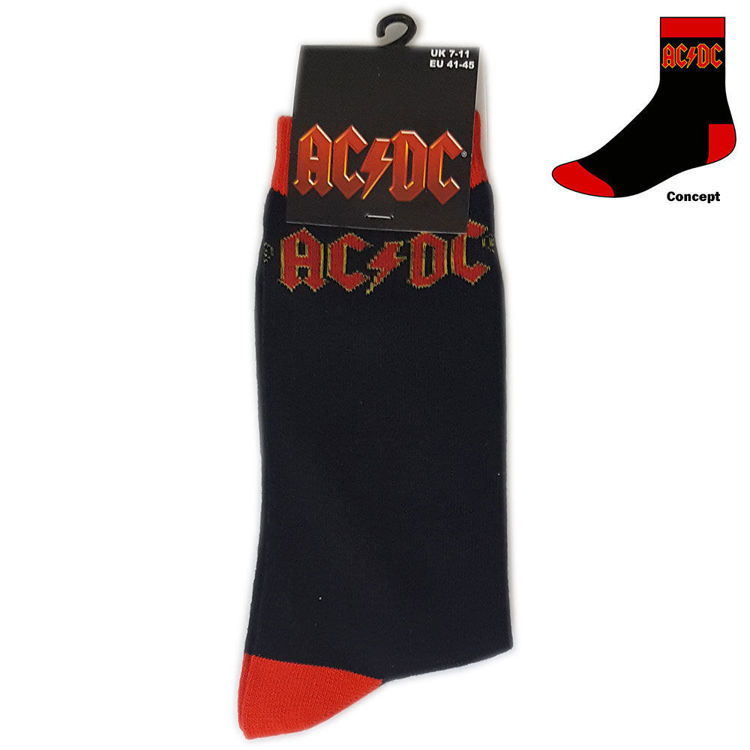 Picture of AC/DC: Unisex Ankle Socks
