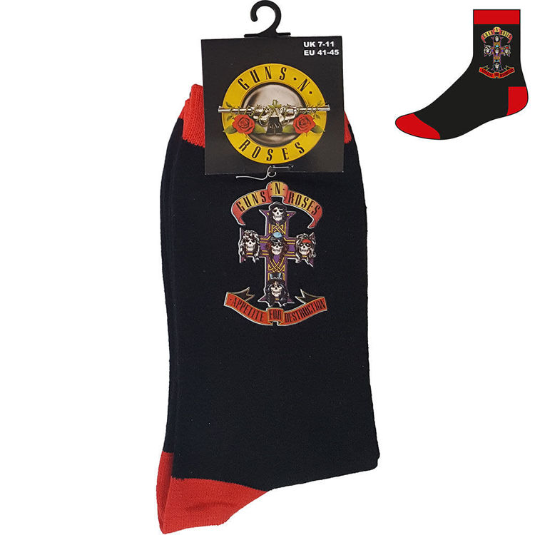 Picture of Guns N' Roses: Appetite Cross Unisex Ankle Socks