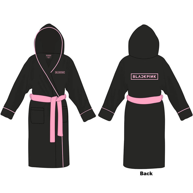 Picture of BlackPink Bathrobe: BlackPink Robe (Black)