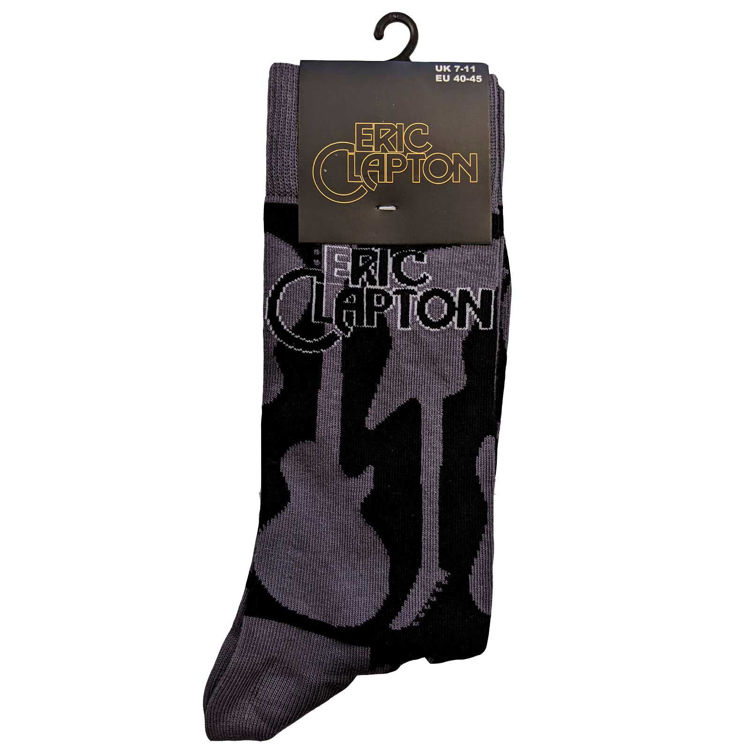 Picture of Eric Clapton Unisex Ankle Socks: Guitars