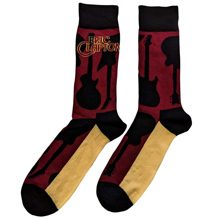 Picture of Eric Clapton Unisex Ankle Socks: Guitars