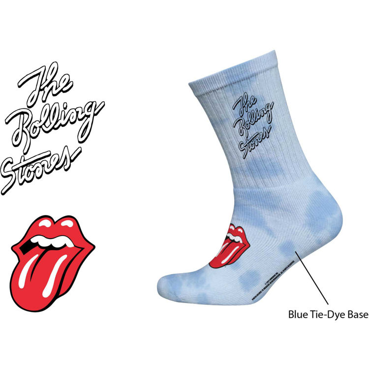 Picture of The Rolling Stones Unisex Ankle Socks: Script Logo