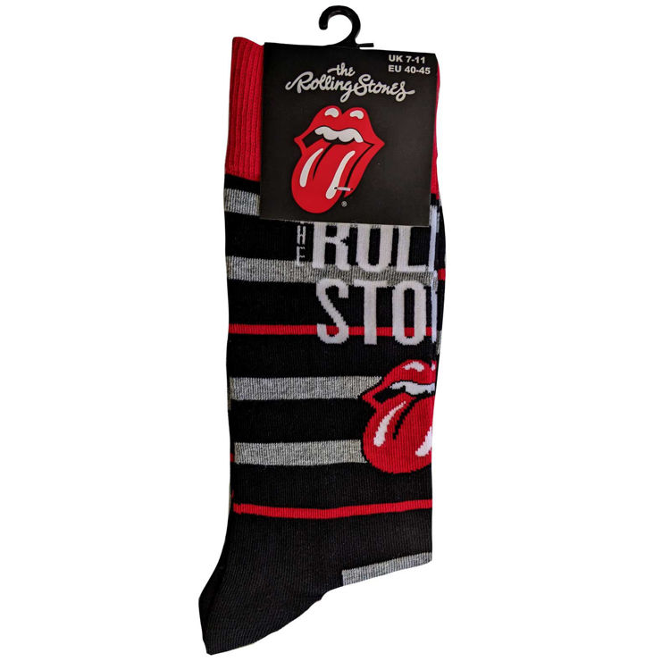 Picture of The Rolling Stones Unisex Ankle Socks: Logo & Tongue