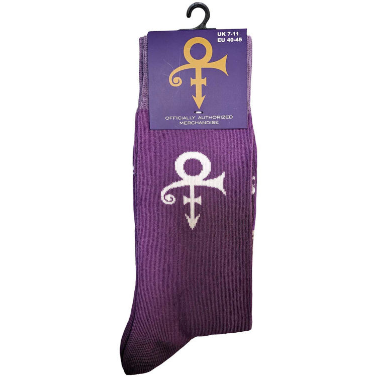 Picture of Prince: Unisex Purple Symbol Socks