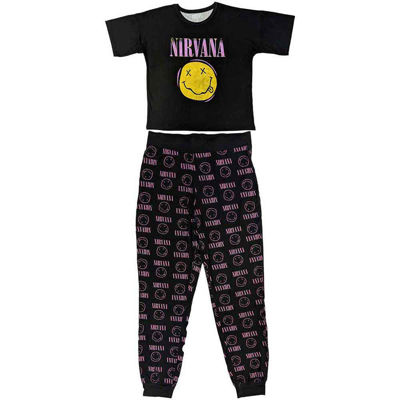 Picture of Nirvana JR's-Womens-PJs: Nirvana Xerox Smile Pink Pajamas