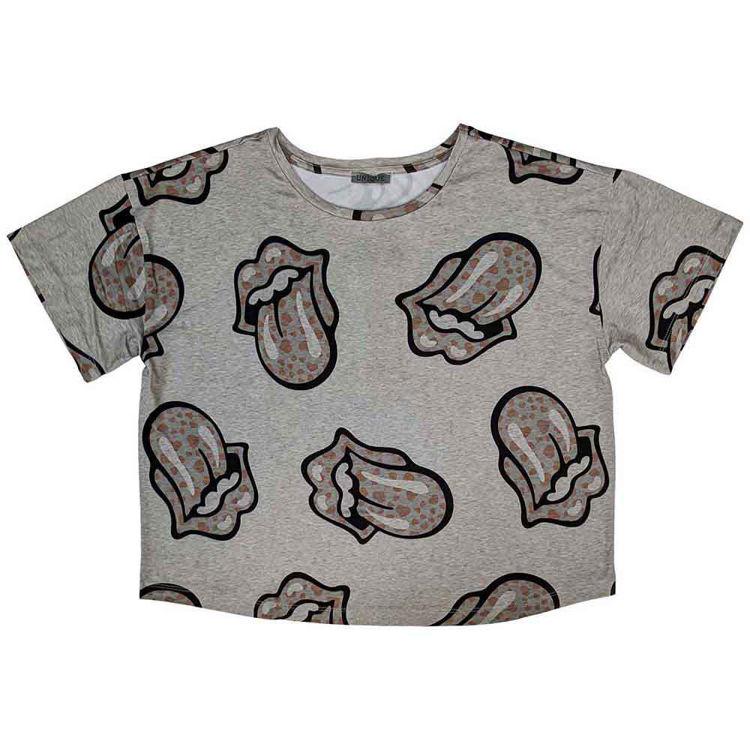 Picture of The Rolling Stones JR's-Womens-PJs: The Rolling Stones Heart Tongue Pajamas