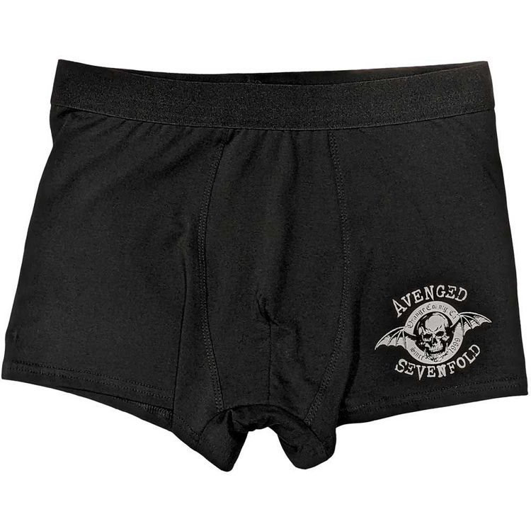 Picture of Avenged Sevenfold Unisex Boxers: Classic Deathbat