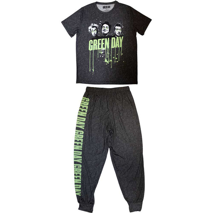 Picture of Green Day Unisex Pyjamas: Green Day Drips