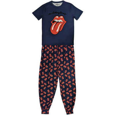 Picture of Rolling Stones Unisex Pyjamas: Rolling Stones Classic Tongue