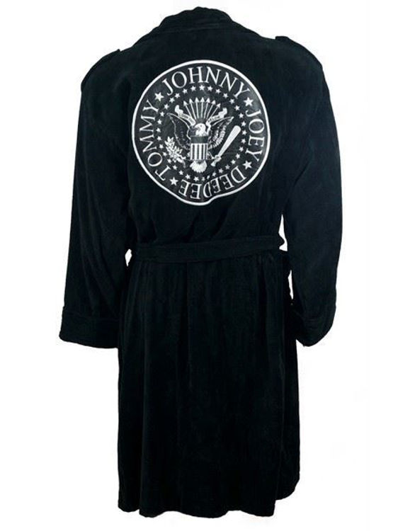 Picture of The Ramones: Biker Jacket Style Bathrobe