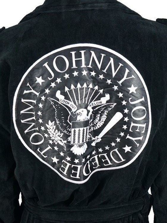 Picture of The Ramones: Biker Jacket Style Bathrobe