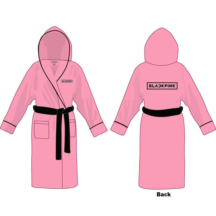 Picture of BlackPink Bathrobe: BlackPink Robe (Pink)