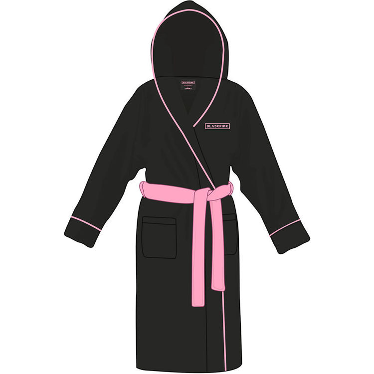 Picture of BlackPink Bathrobe: BlackPink Robe (Black)