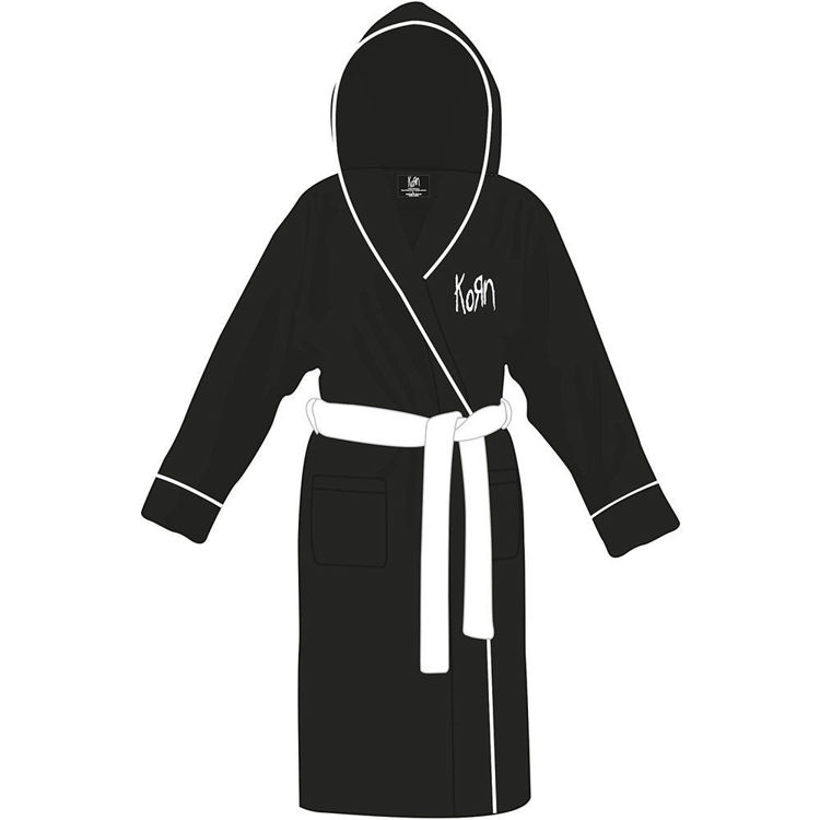 Picture of Korn Bathrobe: Korn Logo Bathrobe