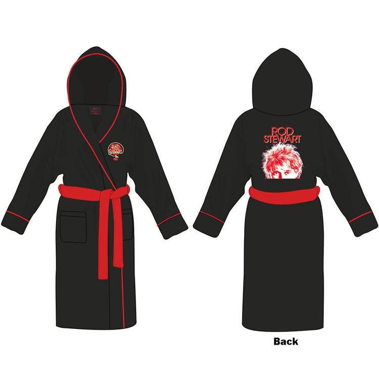 Picture of Rod Stewart Bathrobe: Rod Stewart Cherries Logo