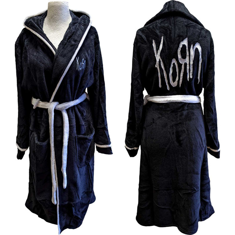 Picture of Korn Bathrobe: Korn Logo Bathrobe