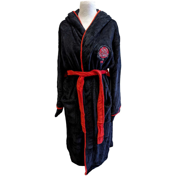 Picture of Rod Stewart Bathrobe: Rod Stewart Cherries Logo