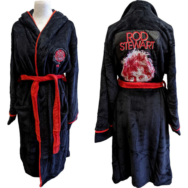 Picture of Rod Stewart Bathrobe: Rod Stewart Cherries Logo