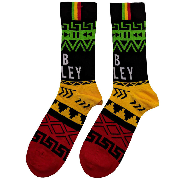 Picture of Bob Marley: Unisex Ankle Socks Press Play