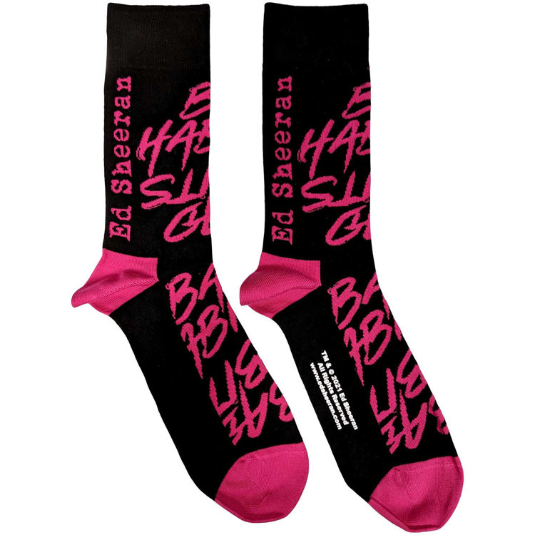 Picture of Ed Sheeran Unisex Ankle Socks: Bad Habits