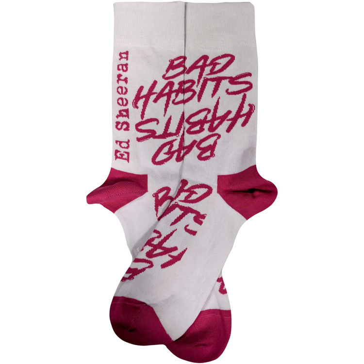 Picture of Ed Sheeran Unisex Ankle Socks: Bad Habits