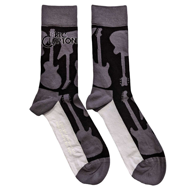Picture of Eric Clapton Unisex Ankle Socks: Guitars