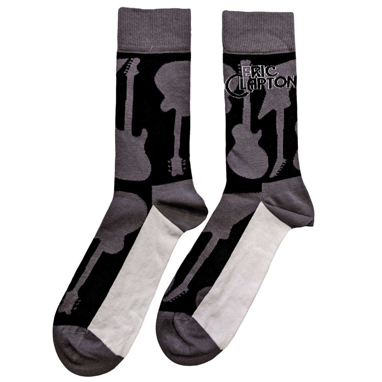 Picture of Eric Clapton Unisex Ankle Socks: Guitars
