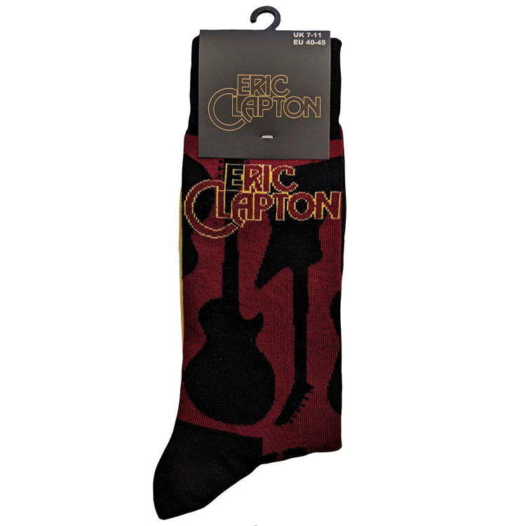 Picture of Eric Clapton Unisex Ankle Socks: Guitars