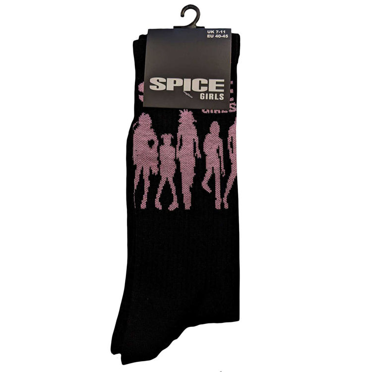 Picture of The Spice Girls Unisex Ankle Socks: Silhouette