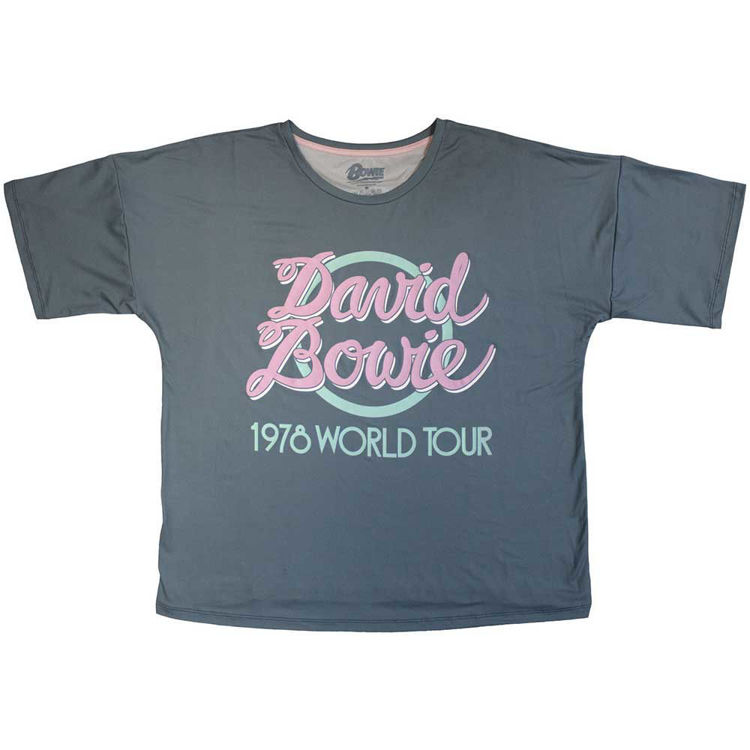 Picture of David Bowie JR's-Womens-PJs: David Bowie 1978 World Tour Pajamas